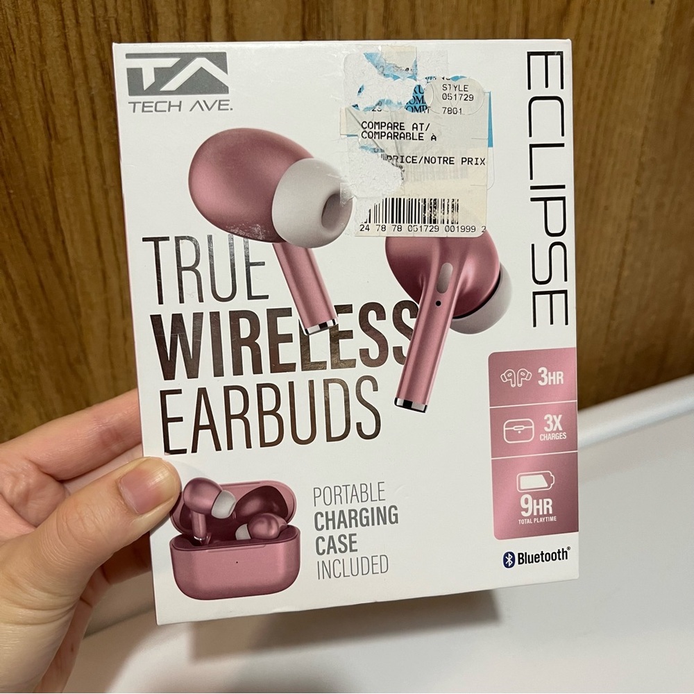 Rose Gold Wireless Earbuds!